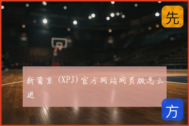 新莆京 (XPJ)官方网站网页版怎么进